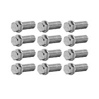 TFI Chrome Header Bolts 3/8'-16x1' 12pk