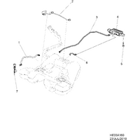 HOSE ASM-FUEL FEED ve fuel pump to fuel filter