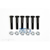 TAILSHAFT COUPLING BOLTS VT VX VY VZ VE M12 X 60 HIGH TENSION BOLTS WITH M12 CONE LOCK NUTS