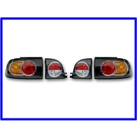 TAIL LAMP KIT VR VS BLACK CLEAR LENS ADR APRV 4 PCE