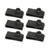 J NUTS 5/16" - 18 BLACK 6 PIECES