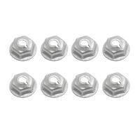 SPEED NUT PACK HEX 10 - 24 1/2_ FLANGE ZINC