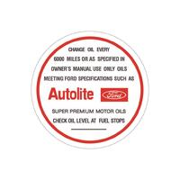 Decal Oil Cap XW XY ZC ZD V8