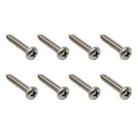 SCREW LENS MOUNTING 9.2mm DIA X 30.6mm PAN HD 10G X 1" CR ZP TAP G 304 LC LJ XP