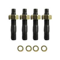 Carb Stud Kit Short 1 1/2 Inch with Gold