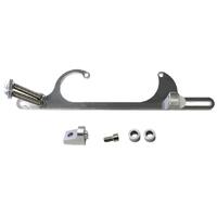 Throttle Bracket Holley 4150 Silver