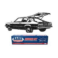 Body Rubber Kit Torana UC Hatch Gazelle