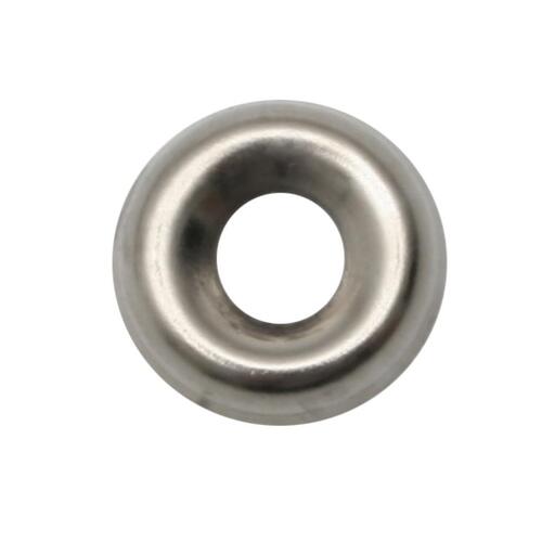 WASHER SCREW CUP BRASS NICKEL 8G