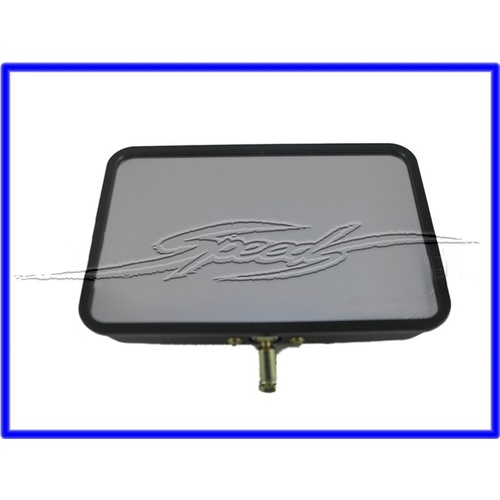 MIRROR HEAD RODEO TRAY BACK TYPE SINGLE BOLT BOTTOM