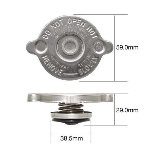 RADIATOR CAP VN VP VR VS VT VX VY V6 ECOTECH