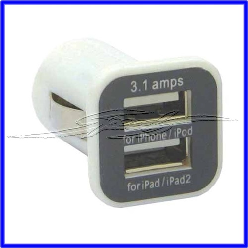 CIGARETTE LIGHTER ACCESSORY PORT CHARGER 2 USBs