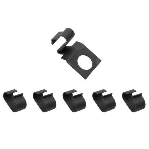 FUEL PIPE CLIP SET EH-HZ 6 CYL BLACK