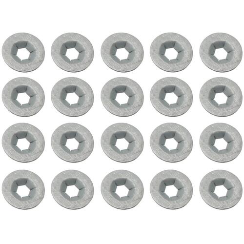 PUSH ON NUTS (NON THREADED STUD) 1/8"X3/8" OD (20)