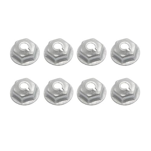 SPEED NUT PACK HEX 10 - 24 1/2_ FLANGE ZINC