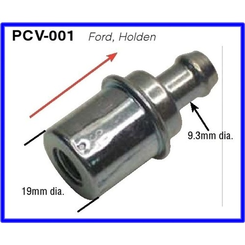 PCV VALVE STRAIGHT 6 & 8