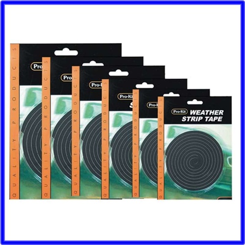 TAPE , WEATHERSTRIP FOAM BLACK 12MM X 3MM X 2M