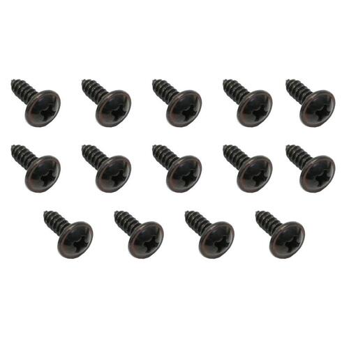 SELF TAPPER PACK 8 GAUGE X 1/2 WASHER FACED BLACK - SP1855 X 14