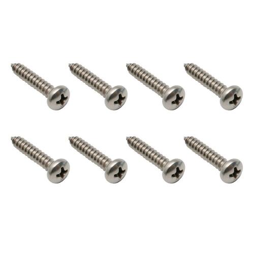 SCREW LENS MOUNTING 9.2mm DIA X 30.6mm PAN HD 10G X 1' CR ZP TAP G 304 LC LJ XP