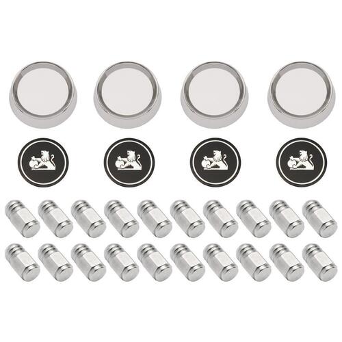 WHEEL CAP SET WITH NUTS HJ-HZ GTS LH-LX